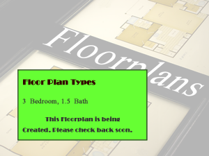 3 Bedroom / 1.5 Bath - 998 Sq. Ft.*